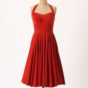 Anthropologie Corduroy Dress